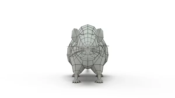 Brown Rat 3D Model Free Download 3D Model Creature Guard 10