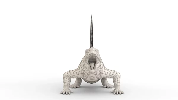 Free Dimetrodon 3D Model Download 3D Model Creature Guard 10