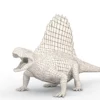 Free Dimetrodon 3D Model Download 3D Model Creature Guard 22
