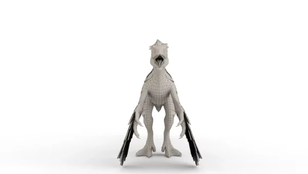 Free Pyroraptor 3D Model Download 3D Model Creature Guard 10