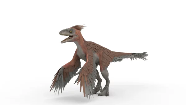 Free Pyroraptor 3D Model Download 3D Model Creature Guard 8