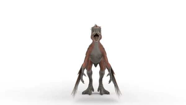 Free Pyroraptor 3D Model Download 3D Model Creature Guard 7