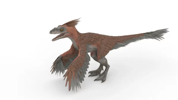 Free Pyroraptor 3D Model Download 3D Model Creature Guard 5
