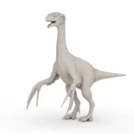 Realistic Therizinosaurus 3d model_(9)