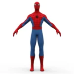 Spider man 3d model_(2)