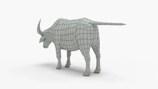 Wild Buffalo 3D Model Free Download 3D Model Creature Guard 10