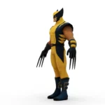 Wolverine 3d model_(3)