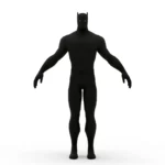 black panther 3d model_(2)