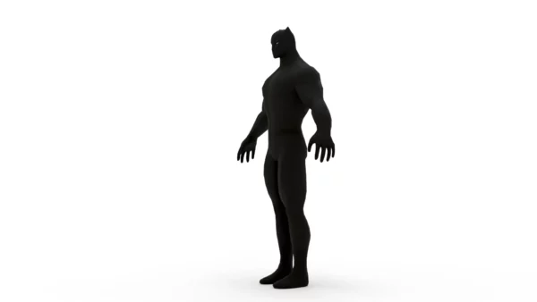 Black Panther 3D Model Free Download 3D Model Creature Guard 3