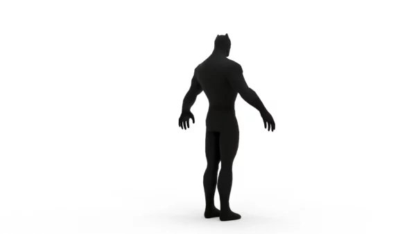 Black Panther 3D Model Free Download 3D Model Creature Guard 5
