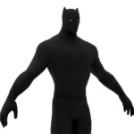 black panther 3d model_(6)