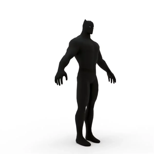 Black Panther 3D Model Free Download 3D Model Creature Guard
