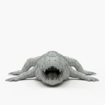 crocodile collection 3d model_(23)