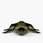 crocodile collection 3d model_(4)