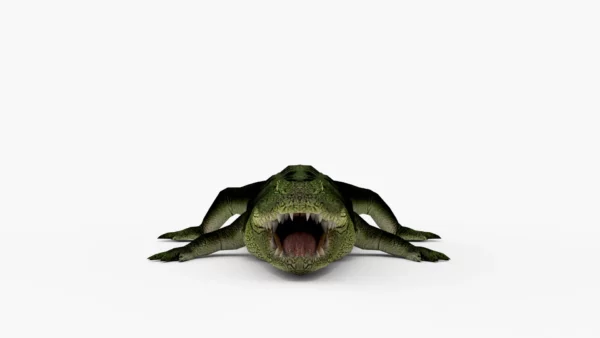 Crocodile Collection 3D Model Free Download 3D Model Creature Guard 5
