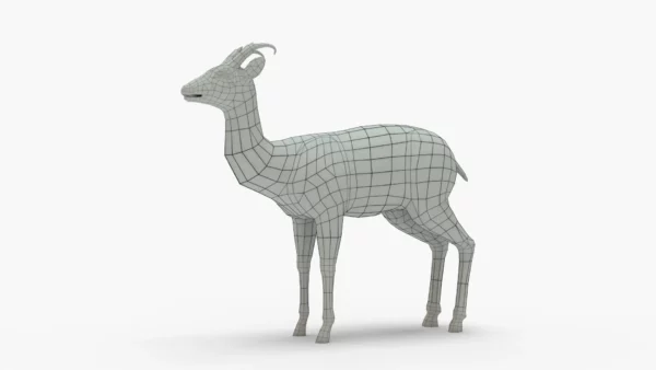 Deer 3D Model Free Download 3D Model Creature Guard 10