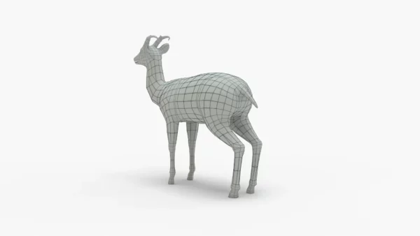Deer 3D Model Free Download 3D Model Creature Guard 11