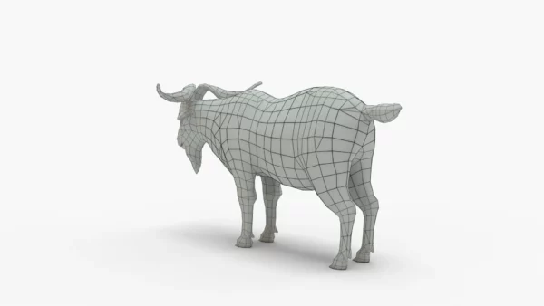 Goat 3D Model Free Download 3D Model Creature Guard 10
