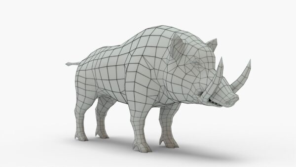Wild Boar 3D Model Free Download 3D Model Creature Guard 8