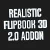 realistic flipbook 3D 2.0