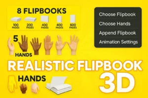 Realistic Flipbook 3D Latest Version 3.0