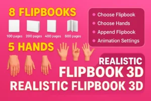 Realistic Flipbook 3D Latest Version 3.0