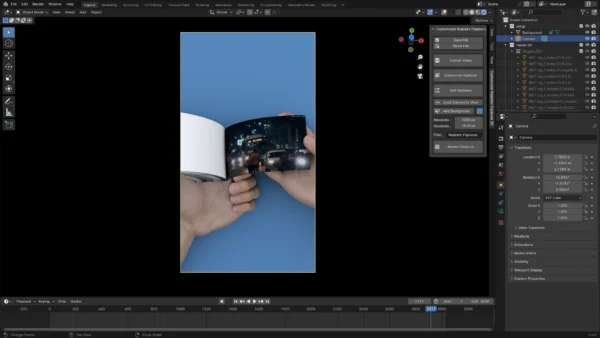 Realistic Flipbook 3D Addon v3.1