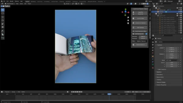 Realistic Flipbook 3D Addon v3.1
