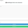 Multilingual VoiceMaker