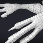 Atrociraptor Rigged Basemesh 3D Model