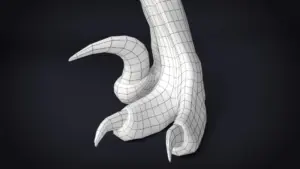 Atrociraptor Rigged Basemesh 3D Model